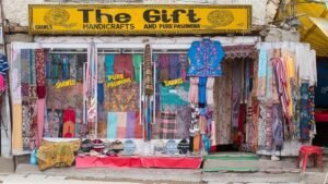 depositphotos 77672906 stock photo front view of tibetan shop